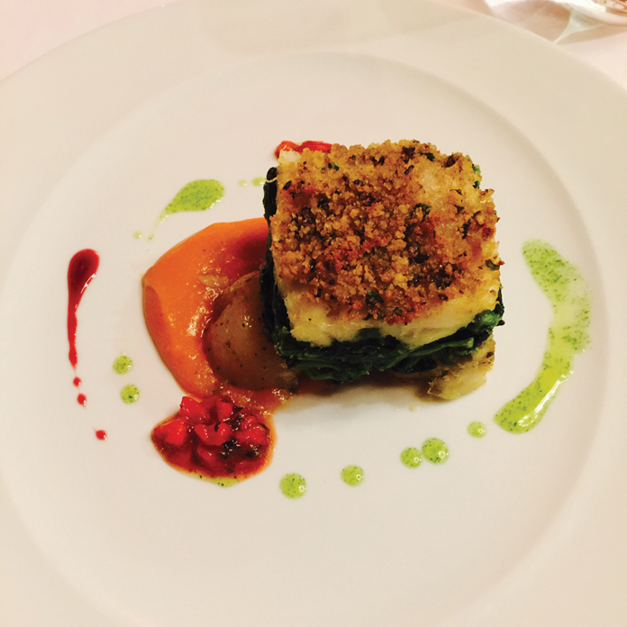 The group was treated to a range of great cuisine, including abacalhau, a salt-cured cod dish from the Quinta do Portal restaurant