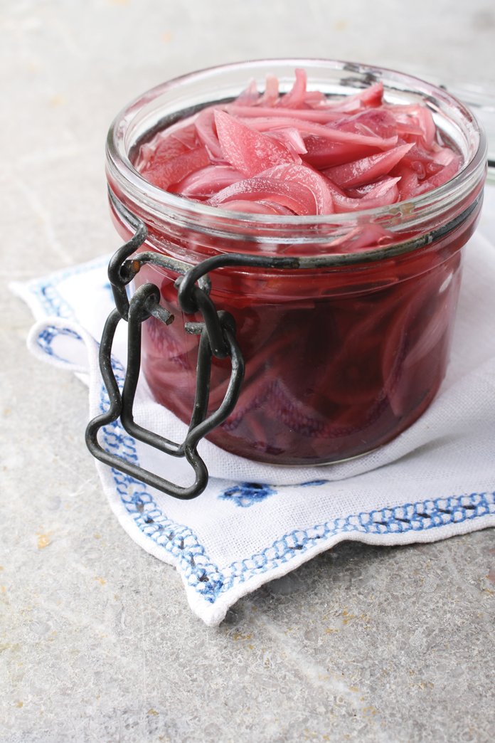 Pickled red onion