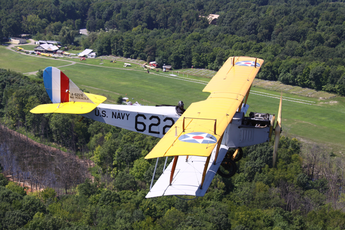 Cruise above the Hudson Valley with a plane ride in Rhinebeck.