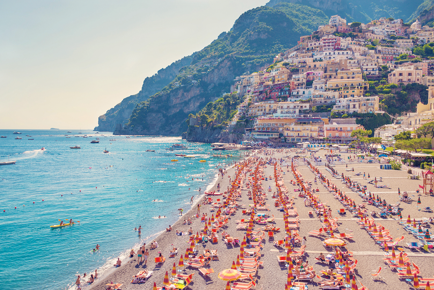 positano-beach-gray-malin-lemon-stripes