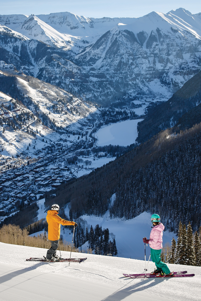 Ski Destinations Telluride Mountain