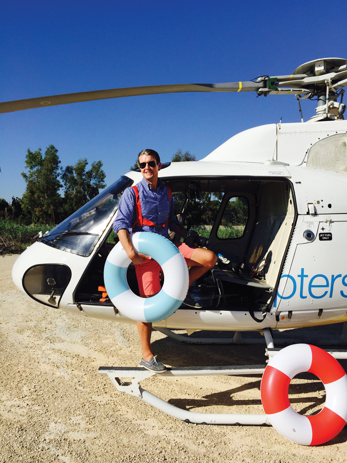 Gray Malin Helicopter