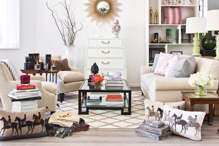 anthony-lawrence-living-room-horse-pillows