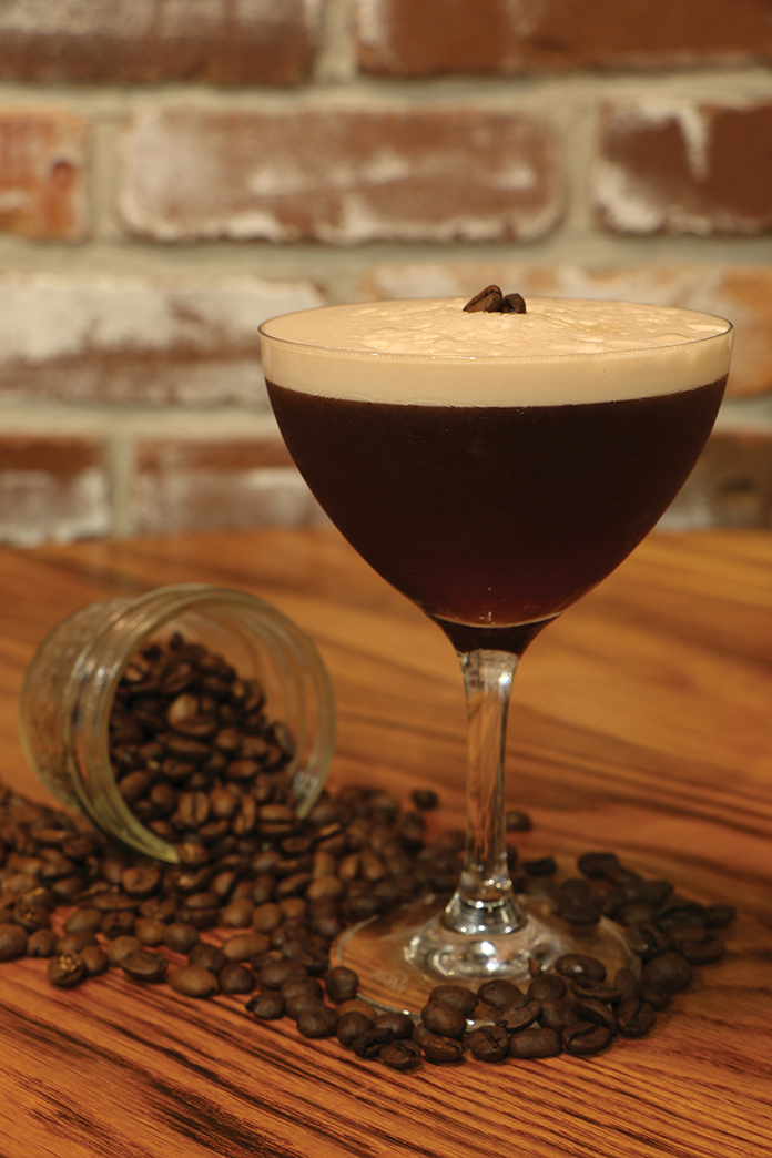 โThis cocktail was created to marry a classic drink with our really cool organic Nitro Cold Brew from RISE,โ says Lazlo.