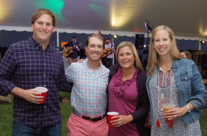 Ryan Ray, Tim and Joey Whelan, and Jennifer Ray