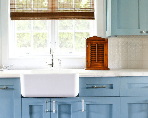 Blue Cabinets