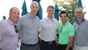 Brian Kelley, Todd Wilkowski, Sam Sheppard, Mike Beecher, Kory Schulze Greenwich Old Timers Association