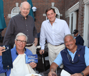 Chuck O'Neil, Livy Miller, Paul Vittone, Ted Berenblum Greenwich Old Timers Association