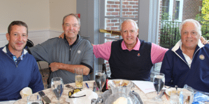 Rob Johnson, Peter Schruth, Steve Thurlow, Phil DiGennaro Greenwich Old Timers Association