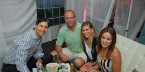 Clark Hanrattie Tim and Jen Gallagher and Catherine Hanrattie