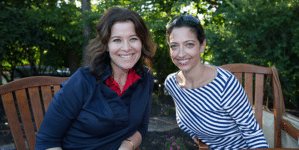 Gail Obenour and Dr. Jennifer Moliterno