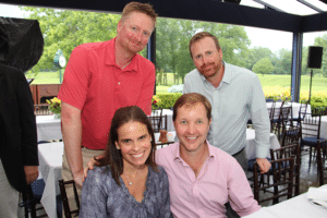 Mike Mahagan, Emily & John McCarthy and Steve Blundin