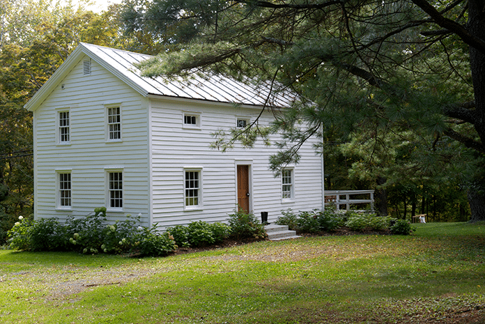 Jane Beiles Front of Home