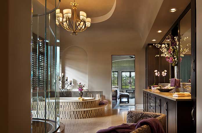 Golden Oak Bathroom
