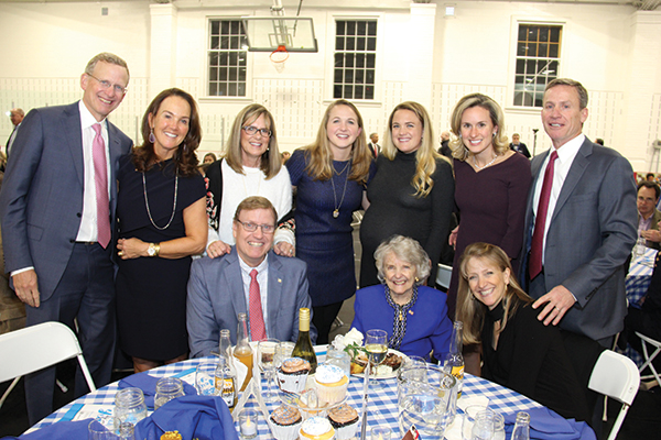 Rebecca Breed, Champion of Youth Award Recipient, and her family