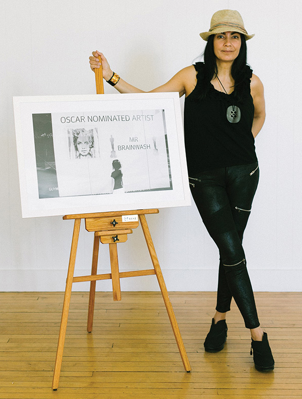Catherine White at Oliver Peoples, 236 Greenwich Ave.