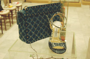 Purse and Jimmy Choo Shoe