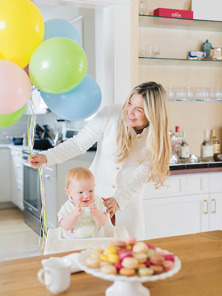 Image of Monogram Mary founder Brooke Shepard and her son, Crosby