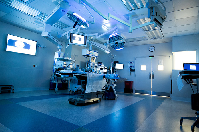 Operating room in White Plains Hospital