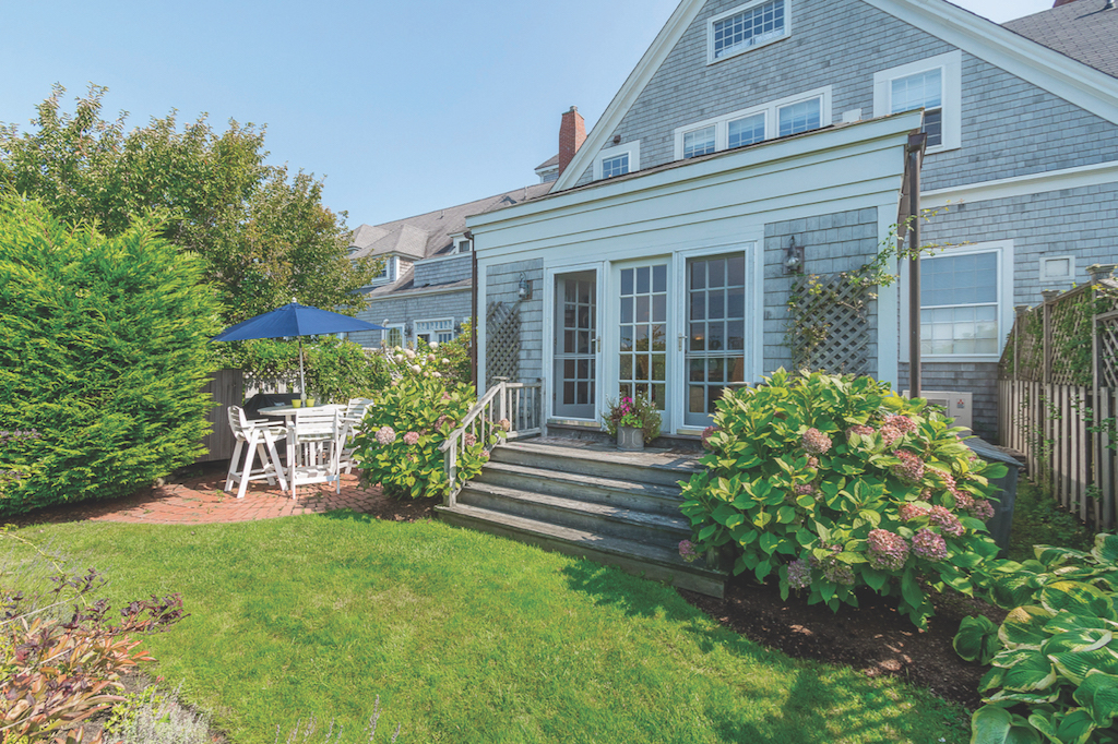 Colonial house in Nantucket, MA