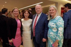 Image of Director of Special Events Stephanie Dunn Ashley, Vice President Noel Appel, President Norman Roth and Foundation Associate Jackie Hvolbeck, all of Greenwich Hospital