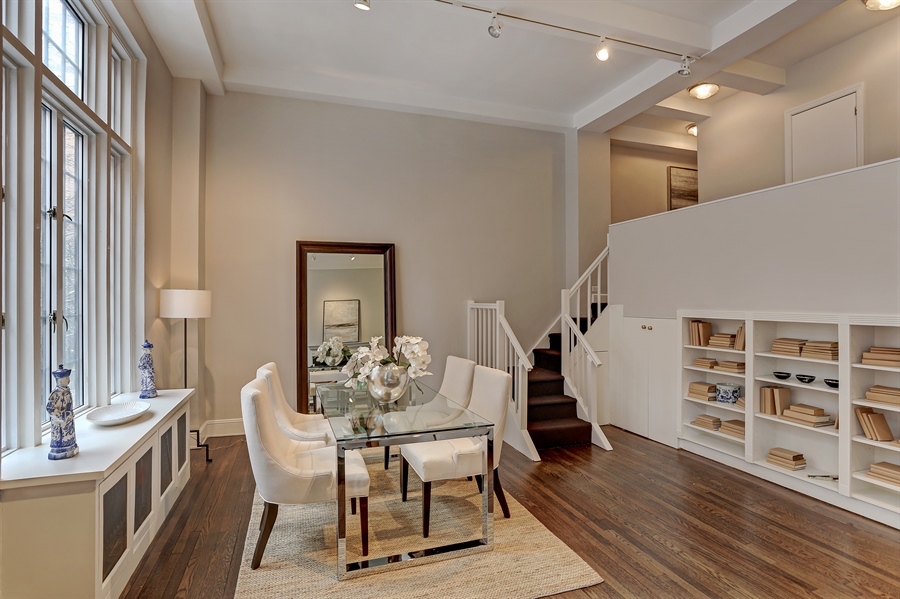 Dining room in Upper East Side Apartment