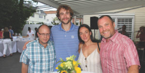 Photo of Alex Athan, Harlan Smith, Elaine Charlebois, Tom Athan