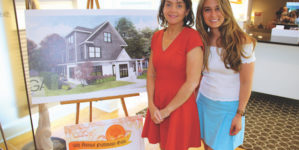 Photo of Lora Heckman (Executive Director, Pathways), Gina Mele (Greenwich Window Treatments)