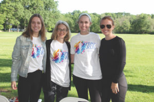 Claudia Cowley, Paige Schmit, Chandler Rich, Mary Murphy (Athleta)