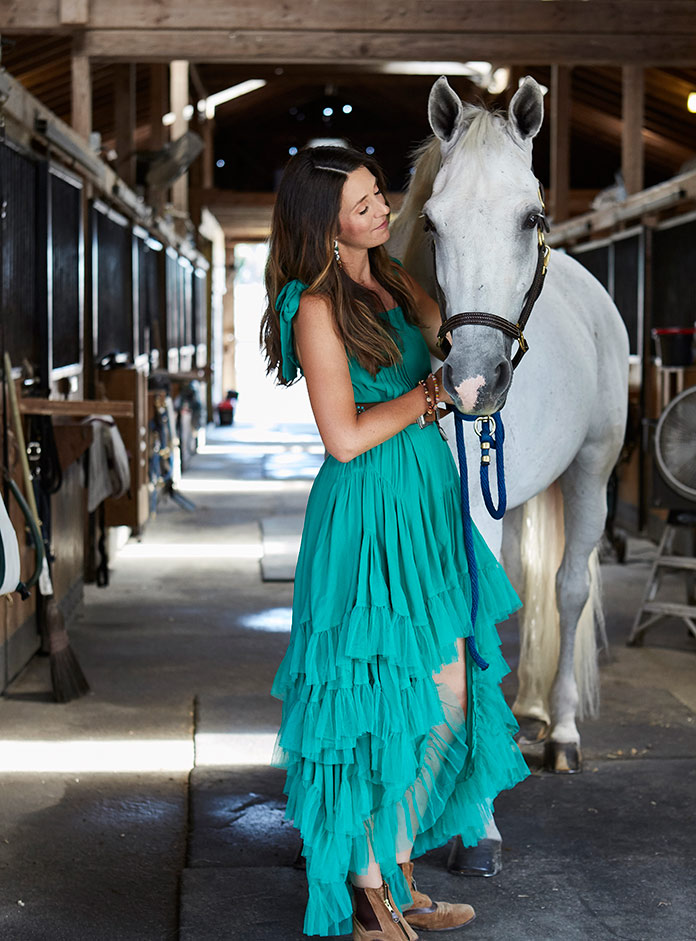 Joey Woffler and her horse, Tony
