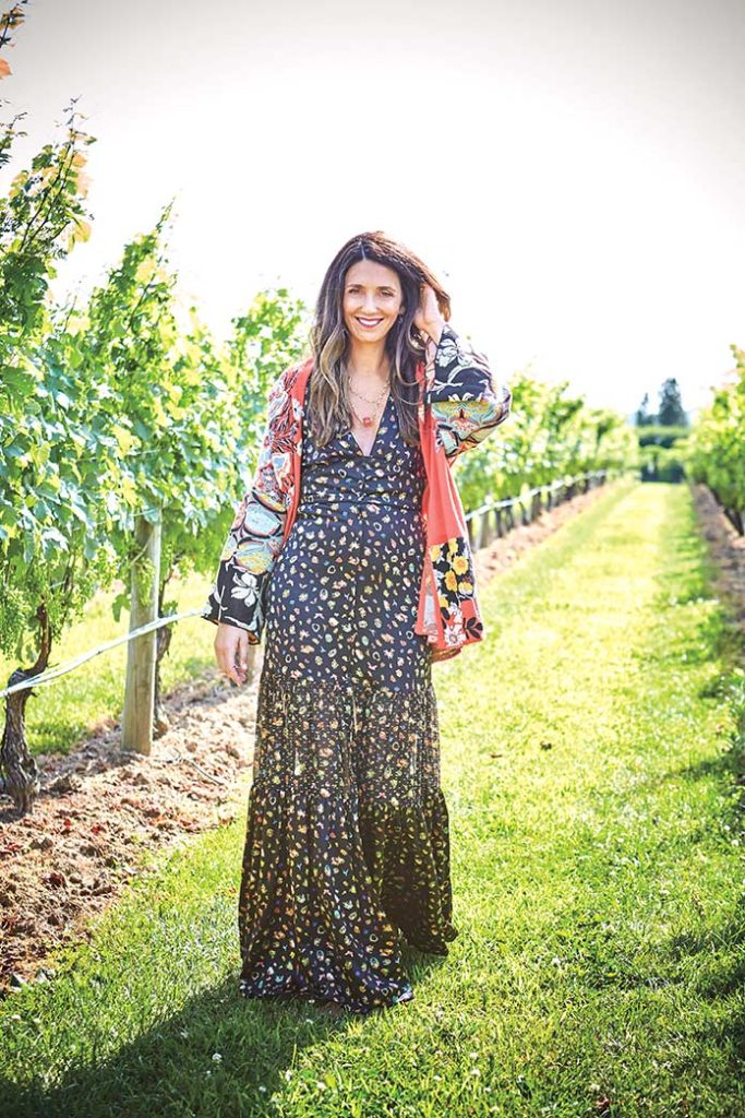 Joey Woffler in Vineyard