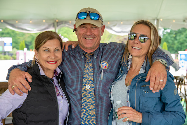 Flavia Callari, Phil DeVita, and Allison Potter