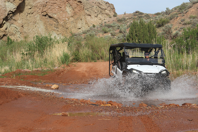 Utv crossing stream