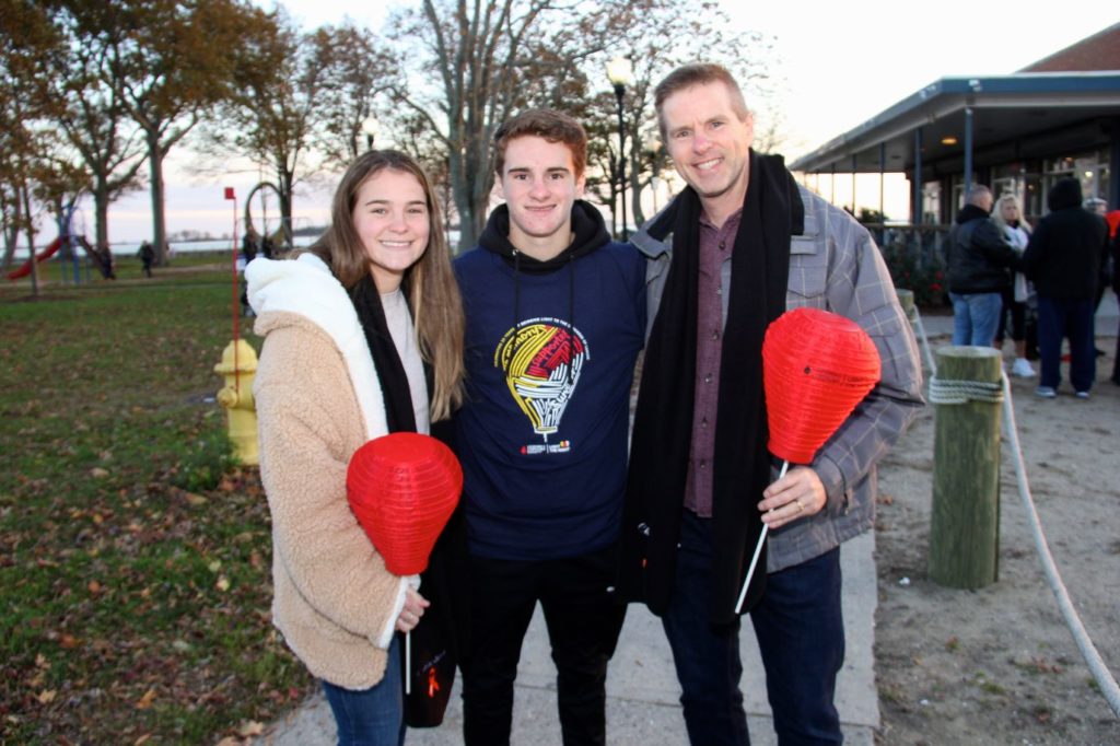 Caroline, Anthony & Kevin Neville