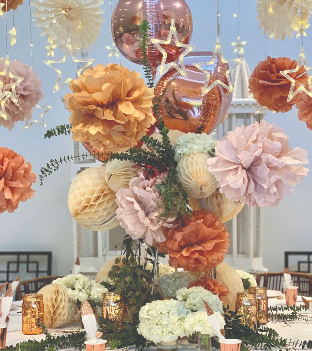 india hicks decorating table