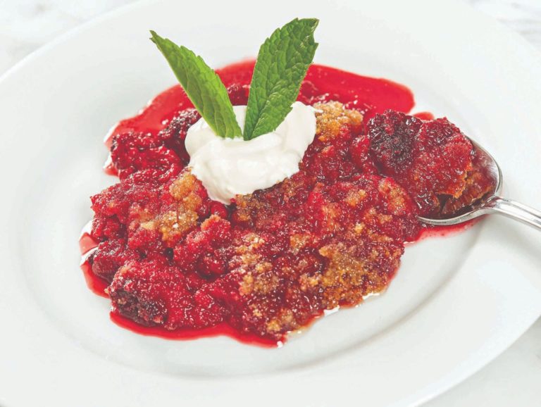 Raspberry Gratin