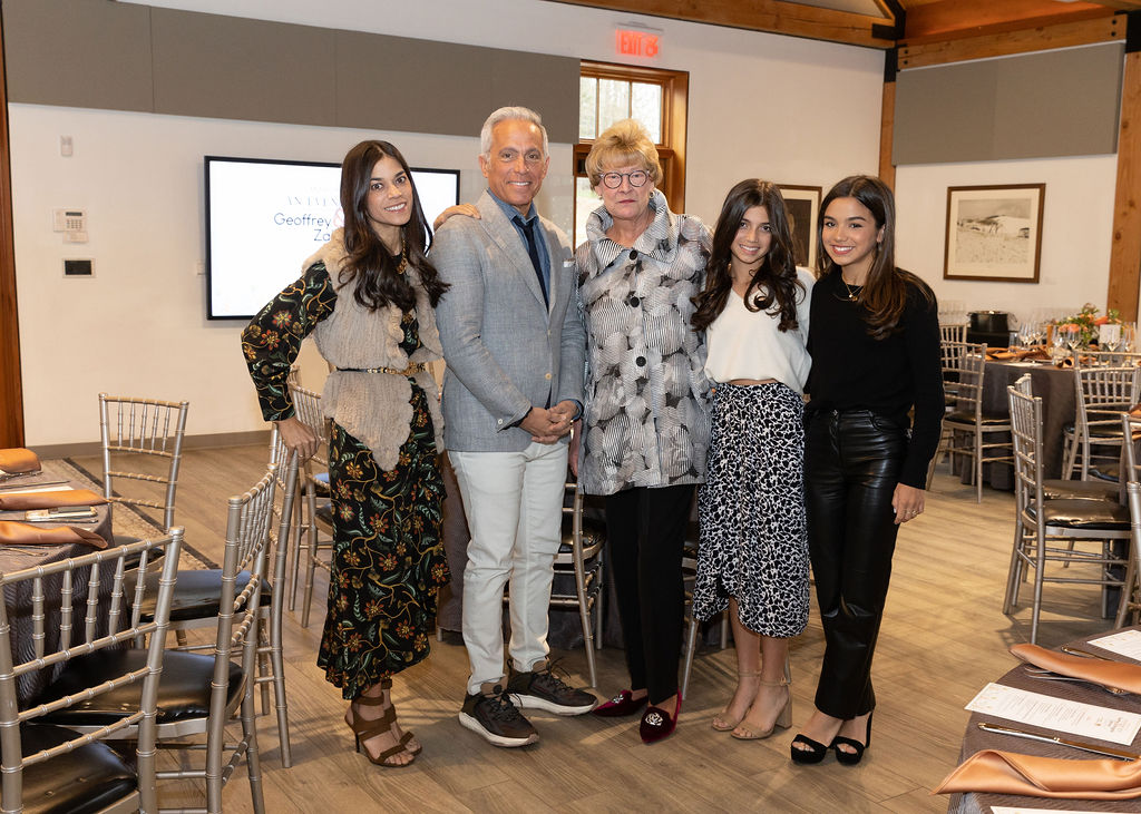 Margaret Zakarian, Geoffrey Zakarian, Melissa Mulrooney, Anna Zakarian, Madeline Zakarian