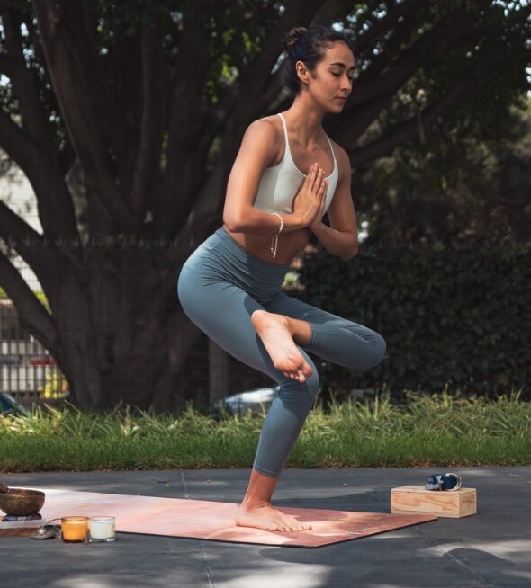 outdoor yoga