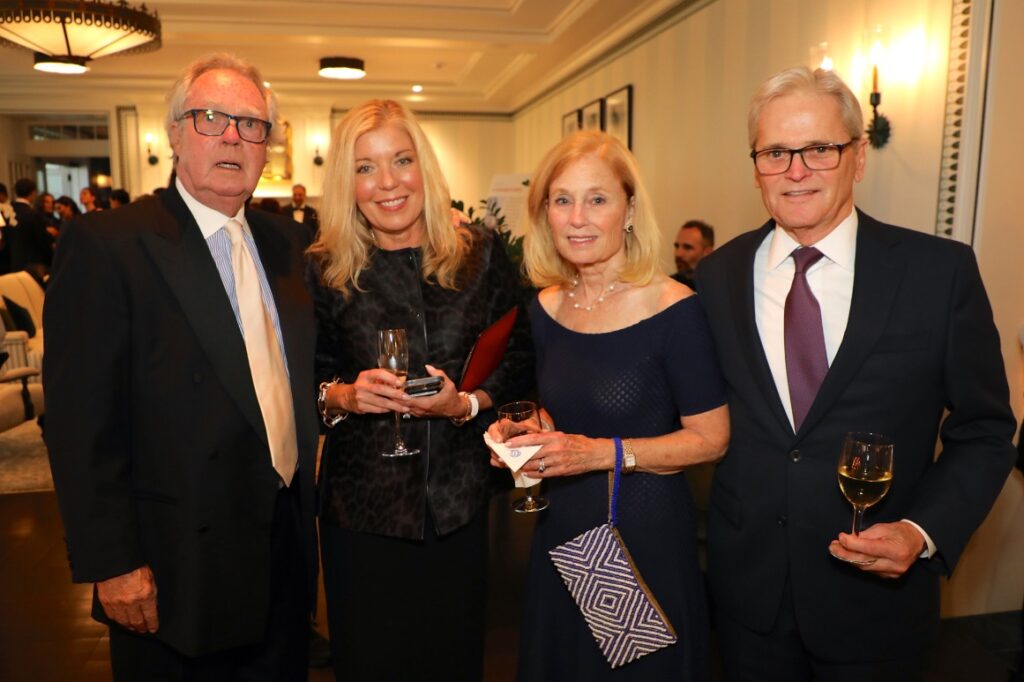 Peter Dooney, Pamela Pell, Carol & Frank Gilbride