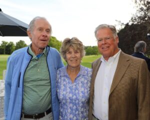 John and Lile Gibbons with Casey McKee, ONSF Board Member