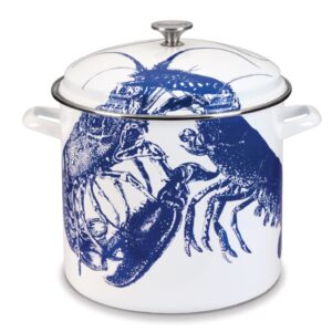 Caskata™ 16 Qt. Enamel On Steel Stockpot With Cover