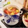 Caskata™ 16 Qt. Enamel On Steel Stockpot With Cover - Image 2