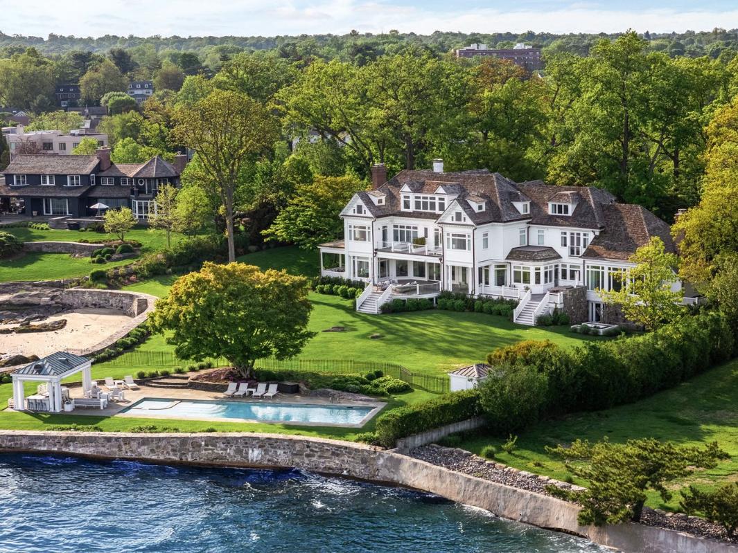 A Storied Waterfront Estate on the Long Island Sound